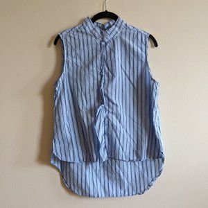 Frame striped sleeveless top